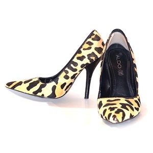 ALDO Cheetah print heels - genuine leather